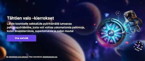 Tähtien Valo kierrokset